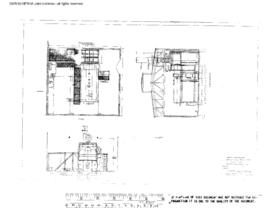 Great Northern Engineering Drawing, Power Plant at East Glacier Park, Montana, 1958