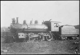 Northern Pacific steam locomotive 244, circa 1915.