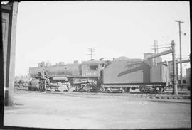 Northern Pacific steam locomotive 1804 at Tacoma, Washington, in 1935.