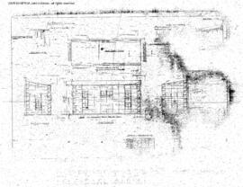 Northern Pacific Engineering Drawing, Storehouse - Office Addition at Lewiston, Idaho, 1947