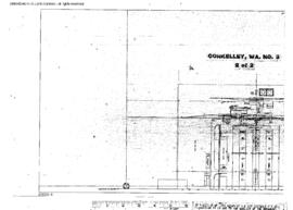 Plat Map of Great Northern Facilities at Conkelley, Washington, 1959