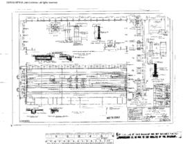 Great Northern Engineering Drawing, Car Shop and Service Building at Havre, Montana, 1969