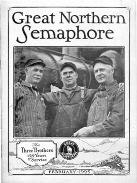 'Great Northern Semaphore' February 1925