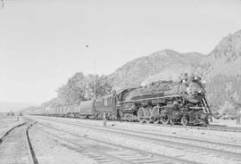 Spokane, Portland & Seattle Railway steam locomotive number 700 at Paradise, Montana in 2002.