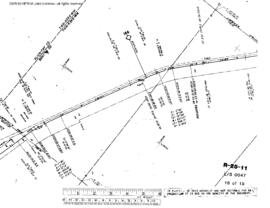 Burlington Northern Engineering Drawing, Klickitat/Benton City, undated