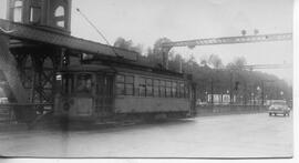 Seattle Municipal Railway Track, Seattle, Washington, circa 1940