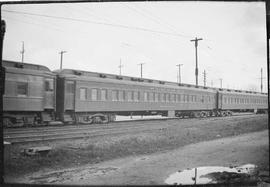 Pullman Company Sleeping Car Frontenac at Tacoma, Washington, circa 1935.