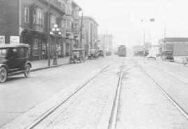 Seattle Municipal Railway car, Seattle, Washington, circa 1925