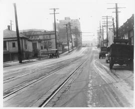 Seattle Municipal Railway Track, Seattle, Washington, circa 1920