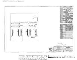 Burlington Northern Engineering Drawing, Wastewater Treatment Facility at Auburn, Washington, 1978