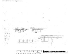 Great Northern Engineering Drawing, Diesel Repair Shop at Havre, Montana, undated