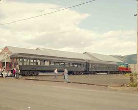 Mount Hood Railroad Diesel Locomotive Number 88 at O'Dell, Oregon in June, 1990.