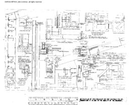 Spokane, Portland, and Seattle Railway Engineering Drawing, Electric Shop at Portland, Oregon, 1953