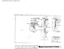 Northern Pacific Engineering Drawing, Motor Car House and Garage at Sand Point, Idaho, 1962