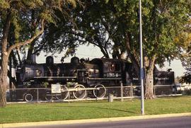 Northern Pacific 1354 on display in Pasco, Washington in 1986.