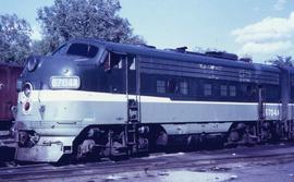 Northern Pacific 6704A in Minneapolis, Minnesota, in 1968.