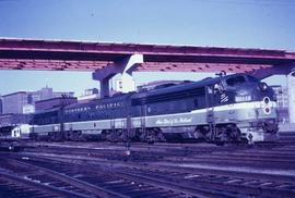 Northern Pacific 6511A in Minneapolis, Minnesota, in 1968.