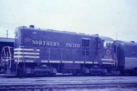 Northern Pacific 602 in Seattle, Washington, in 1961.