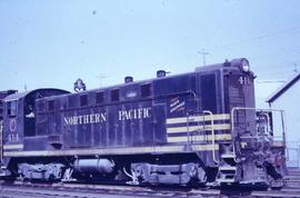 Northern Pacific 414 parked in Seattle, Washington, in 1966.t