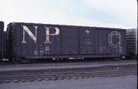 Northern Pacific boxcar 4632 at Pasco, Washington, in 1981.