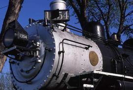 Northern Pacific 1354 on display in Pasco, Washington in 1993.